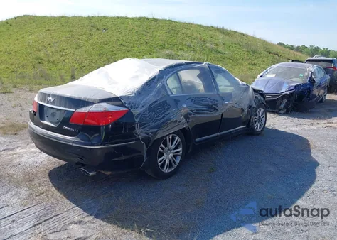 2009 Hyundai Genesis 4.6 из США, поврежденный, VIN KMHGC46F49U044819